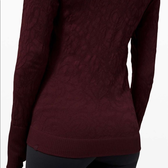 Lululemon Rest Less Pullover - Garnet - Picture 2 of 10